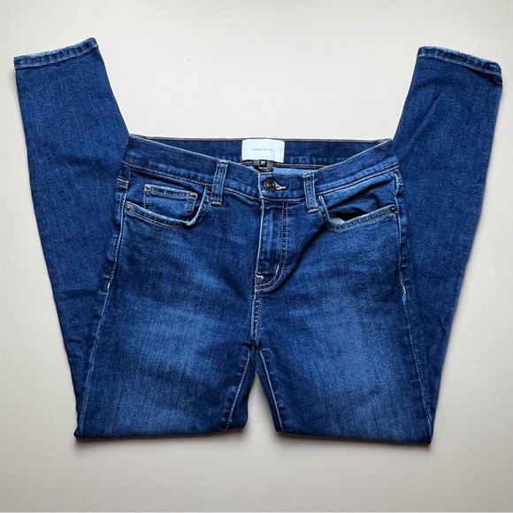 Current Elliot womens  denim dark skinny long jeans size 27 - Picture 1 of 11